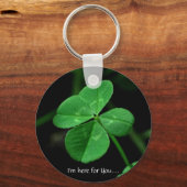 Ich bin hier für dich.... schlüsselanhänger (Vorderseite)