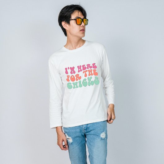 Ich bin hier für die Jungs zu Ostern T-Shirt