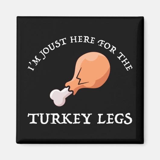 Ich bin hier für die Türkei Legs Magnet (Vorne)