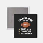 Ich bin hier für Snacks Werbespots Halbzeitshow Fu Magnet (Vorderseite/Rückseite)