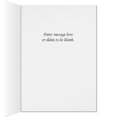 Ich bin hier Grußkarte (Innen (Rechts))