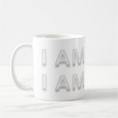 ICH BIN HIER - ICH BIN JETZT KAFFEETASSE (Links)