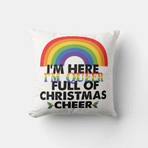 Ich bin hier, ich bin queer und ich bin voller Wei Kissen