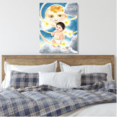 Ich bin HIER! Leinwanddruck (Insitu (Schlafzimmer))