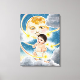 Ich bin HIER! Leinwanddruck