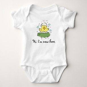 Ich bin hier neu baby strampler