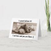 ICH BIN HIER/SIE SIND DA=ICH FEHLERE "YOU" KARTE (Vorderseite)