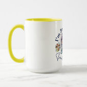 Ich bin hier, um Gott zu vertrauen Tasse (Links)