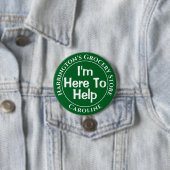Ich bin hier, um Ihnen zu helfen - Shop Staff Butt Button (Beispiel)
