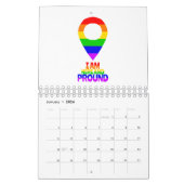 Ich bin hier und bin stolz auf LGBT Kalender (Jan 2026)