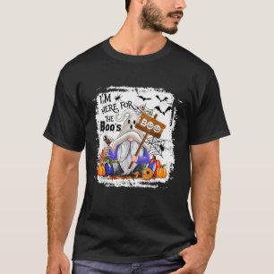 Ich bin hier wegen Boo s Gnome Kürbis Outfit für H T-Shirt