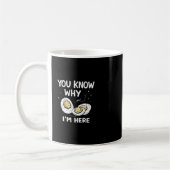Ich bin hier wegen der Deviled Eggs Thanksgiving K Kaffeetasse (Links)