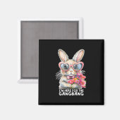 Ich bin hier wegen der glänzenden, sonnigen unange magnet (Vorderseite/Rückseite)