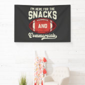 Ich bin hier wegen der Snacks und der Werbespots F Banner (InSitu)
