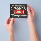 Ich bin hier wegen der Snacks und der Werbespots F Flyer (Gruppe)