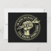 Ich bin hier, weil du etwas kaputtgemacht hast, Me (Vorderseite)