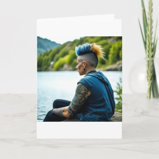 Ich bin hier, wenn du mich brauchst karte (Vorderseite)