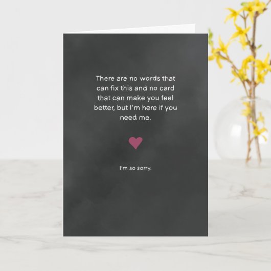 Ich bin hier, wenn Sie eine Karte benötigen (Gelbe Blume)