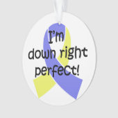 Ich bin hinunter rechtes vervollkommne, ornament (Vorderseite)