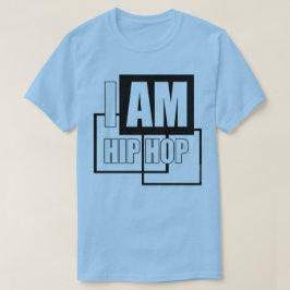 ICH BIN HIP HOCK - SCHWARZER BLOCK T-Shirt