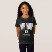 ICH BIN HIP HOP - HIP HOP IS editierend T-Shirt (Vorne ganz)