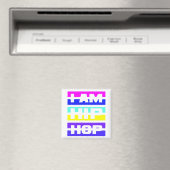 Ich bin Hip Hop-Magnet Magnet (In Situ (Geschirrspüler))