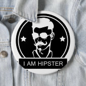 Ich bin Hipster Button (Beispiel)