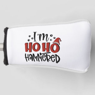 Ich bin Ho Ho betrunken Lustiger Weihnachten Xmas Golf Headcover