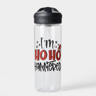 Ich bin Ho Ho betrunken  Lustiger Weihnachten Xmas Trinkflasche