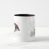 Ich bin Hockey-Spieler Tasse (Zentrum)