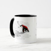 Ich bin Hockey-Spieler Tasse (Vorderseite Links)