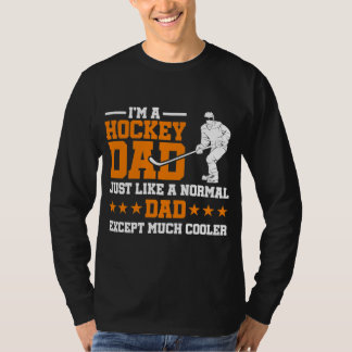 Ich bin Hockey-Vater Funny Vathers Day T - Shirt