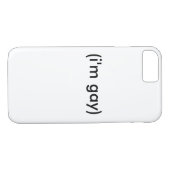 (ich bin homosexuell), iPhone 7 Fall Case-Mate iPhone Hülle (Rückseite (Horizontal))