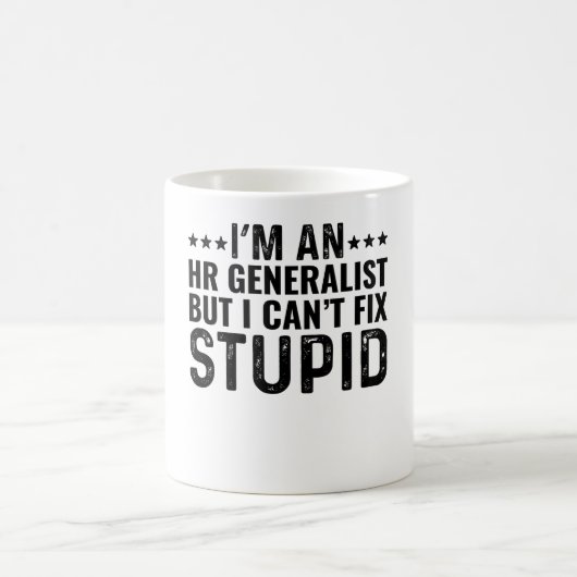 Ich bin HR-Generalist, aber ich kann keinen Dummko Kaffeetasse (Mittel)