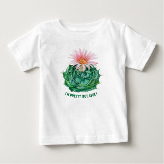 Ich bin hübsch, aber stachelig baby t-shirt