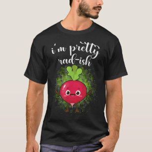 Ich bin Hübsch Krass-Ish Funny Vegetarian Vegan Ra T-Shirt