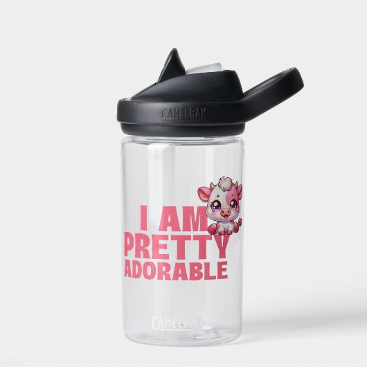 Ich bin Hübsch liebenswert Trinkflasche (Links)