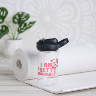 Ich bin Hübsch liebenswert Trinkflasche