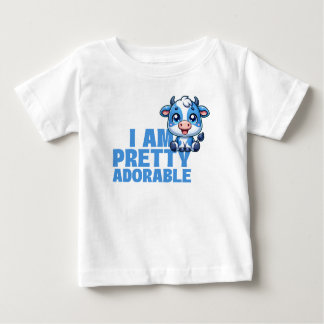 Ich bin Hübsch und individuell. Baby T-shirt