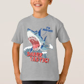 Ich bin Hunger Shark Tastic Baby T - Shirt (Vorderseite)