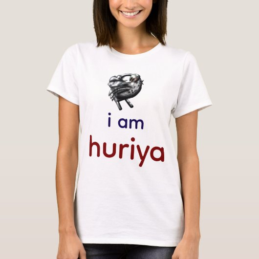 ich bin huriya T-Shirt (Vorderseite)