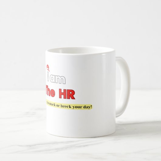 Ich bin Hut Kaffeetasse (VorderseiteRechts)