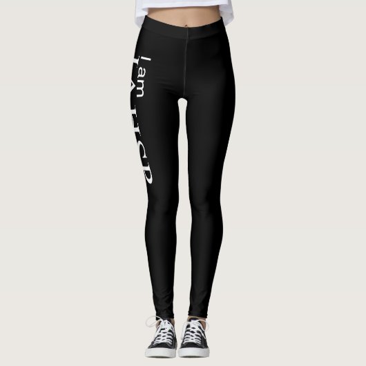 Ich bin IAHSP Leggings (Vorderseite)