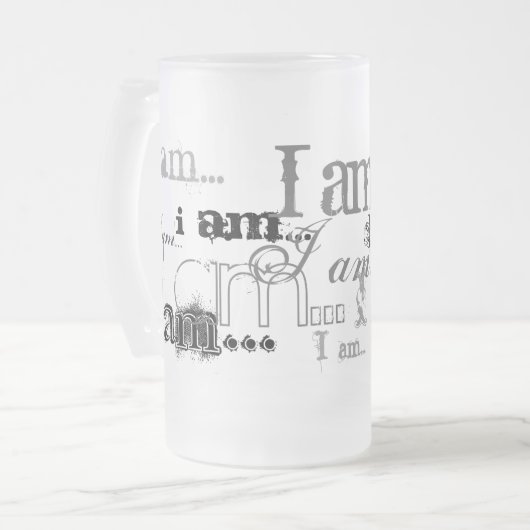 Ich bin… ich bin mattglas bierglas (Vorderseite Links)