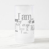 Ich bin… ich bin mattglas bierglas (Mittel)