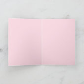 ICH BIN, ICH HABE ES GETAN, ICH WAR - Krebs rosa M Karte (Innenseite)