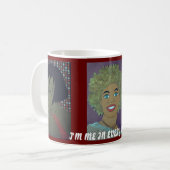 Ich bin ICH IN JEDER Weise-Tasse Kaffeetasse (Vorderseite Links)