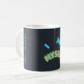 Ich bin ich selbst | Personalisierter Selbstausdru Kaffeetasse (Vorderseite Links)