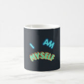 Ich bin ich selbst | Personalisierter Selbstausdru Kaffeetasse (Mittel)