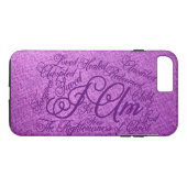 Ich bin Identität Case-Mate iPhone Hülle (Rückseite (Horizontal))